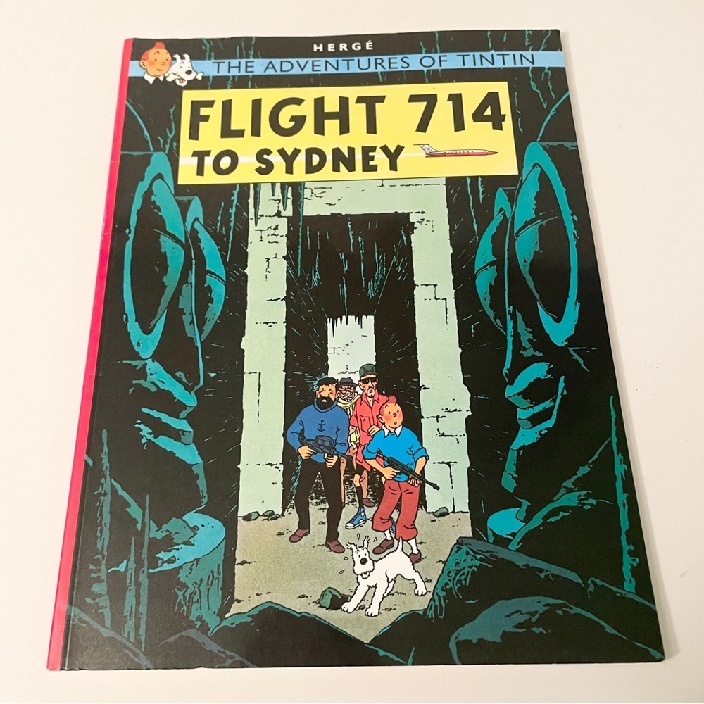 The Adventures of Tintin Flight 714 to Sydney Herge Farshore Graphic Novel
